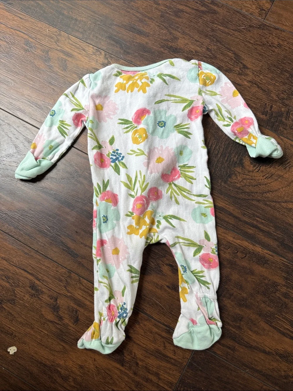 Floral onesie 3-6 months